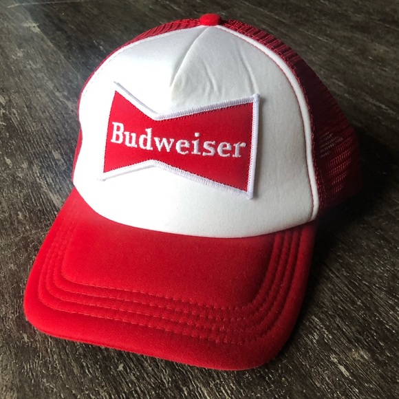 budweiser trucker hat